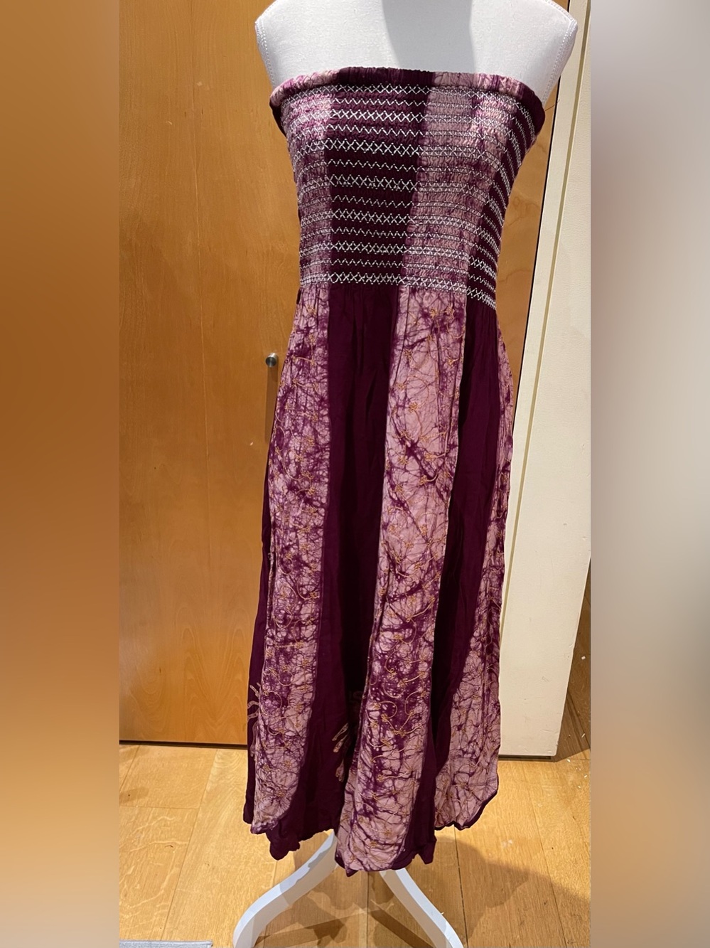 Tie Dye sleeveless sun dress